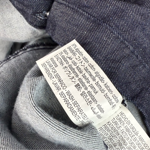 Zara dress Jean look gold buttons long style Stylish Black Button-Down Dress - Picture 11 of 15